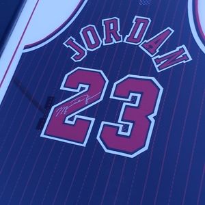 Authentic Signed Michael Jordan Jersey